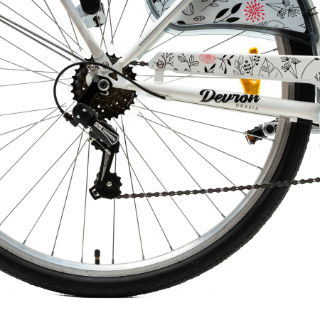 Citybike Devron Grazia 6S - 28 Zoll, M, Alb [7]