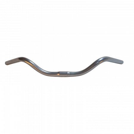 Fahrradteile - City Cruiser Lenker – 600 mm, Moon-Form, vernickelter Stahl