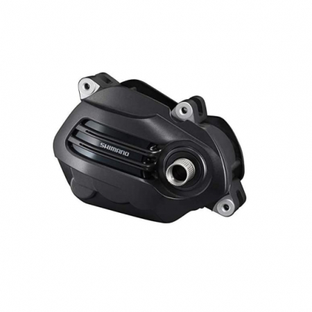Fahrradteile - Antriebseinheit DU-E6100, Mittelmotorposition, für 25 km/h, ohne Abdeckung (SM-DUE60), ohne Geschwindigkeitssensor und Magnet, mit TL-EW02, grau, Bulk