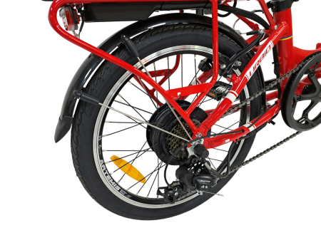 E-BIKE DEVRON 20124, 284MM, ROSU [8]