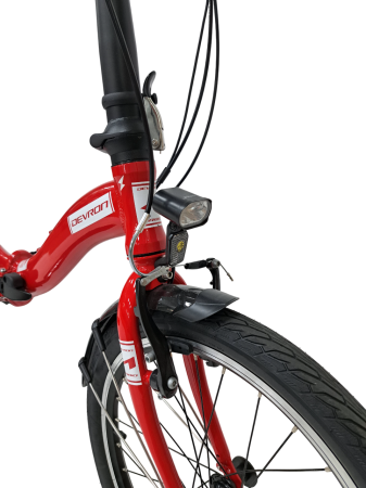 E-BIKE DEVRON 20124, 284MM, ROSU [3]