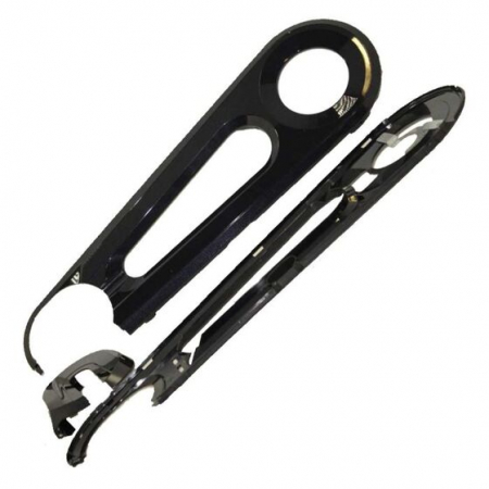 Accessori per bicicletta - Paracatena Hesling Finura 8 per STEPS E5000/E6100, versione completa Di2, H200MAT, codici EK0102166; EK0104001