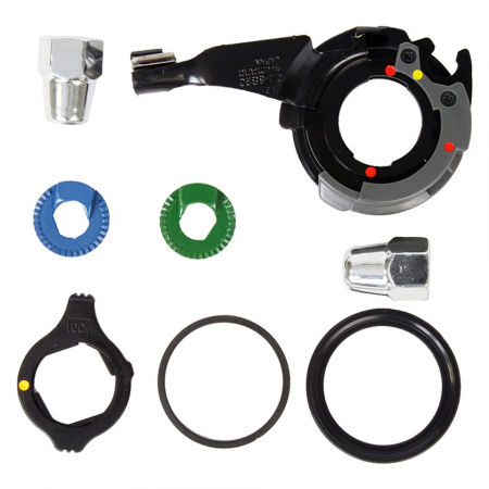 Bicycle Parts - Shimano SG-8S31A internal hub for vertical dropout, blue/green