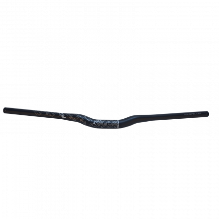 Handlebars - HOLZ 12 HB RB Handlebar, 31.8 mm, 730 mm Width, 20 mm Rise, BTBLK Black
