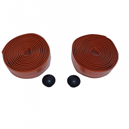 Accessori per bicicletta - Manubrio 2 pezzi, 30×1900 mm con tappi terminali neri