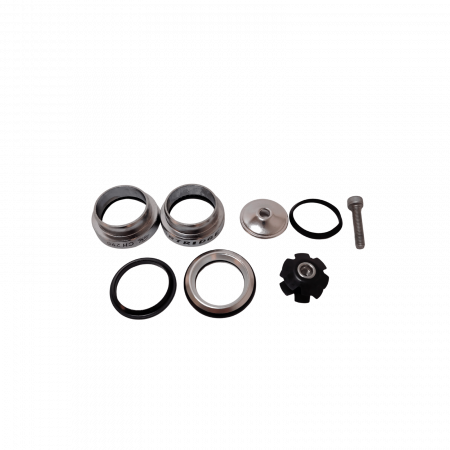 Fahrradteile - Steuersatz ETN-290TW CP, 1 1/8" (28,6 x 34 x 30 mm), Einbauhöhe 23 mm, mit HPA 181 Befestigung
