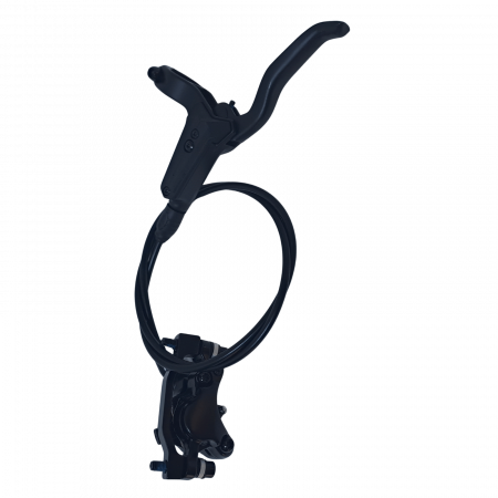 Parti di bicicletta - Freno a disco idraulico anteriore – tubo 850 mm, leva 2 dita, con adattatore per attacco Postmount e rotore da 180 mm
