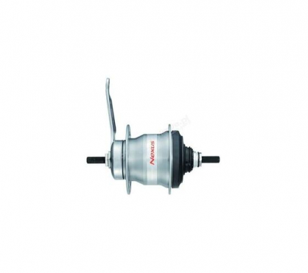 Naben - Shimano Nexus SG-C3000-7C Hinterradnabe mit 7-Gang Nabenschaltung, Rücktrittbremse (Coaster Brake), 36 Loch, für 14G Speichen, Achsmaß 127×175,5 mm, silber, Bulk-Version – Code ASGC30007CAR