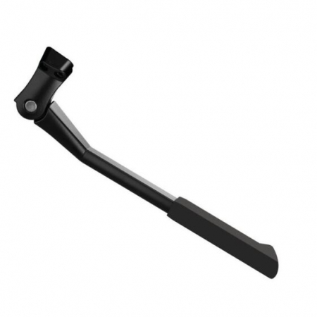 Accessori per bicicletta - Cavalletto MOOI 90 regolabile, attacco diretto al chainstay, regolazione senza attrezzi, con 2 viti M625 testa a brugola, piastra da 40 mm, lega, nero – URSUS