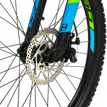Kinderfahrrad Devron Alaska - 24 Zoll, Schwarz-Grün [10]