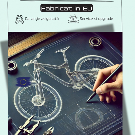 Kinderfahrrad Devron Urbio U2.4 Super Light - 24 Zoll, Gri-Portocaliu [8]