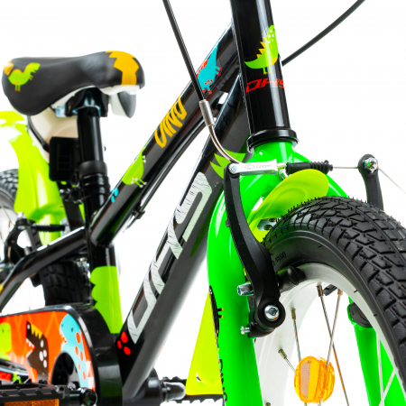 Kinderfahrrad DHS Dino - 18 Zoll, Schwarz [8]