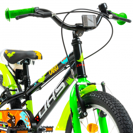 Kinderfahrrad DHS Dino - 18 Zoll, Schwarz [7]