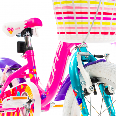Kinderfahrrad DHS Icecream - 16 Zoll, Rosa [7]