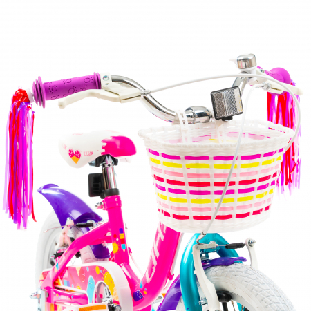 Kinderfahrrad DHS Icecream - 16 Zoll, Rosa [8]