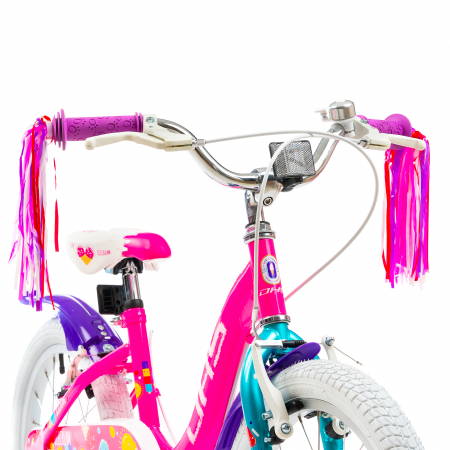 Kinderfahrrad DHS Icecream - 18 Zoll, Rosa [8]