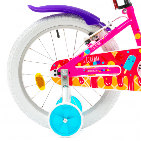 Kinderfahrrad DHS Icecream - 18 Zoll, Rosa [6]