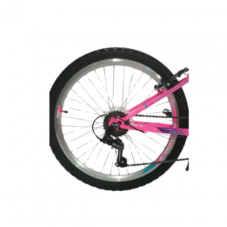 Kinderfahrrad DHS Modesty - 24 Zoll, Rosa [6]