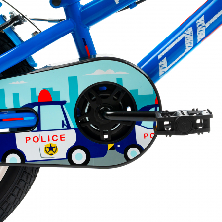 Kids Bike DHS Police - 16 Inch, Blue [5]