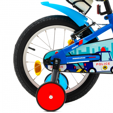 Kids Bike DHS Police - 16 Inch, Blue [6]