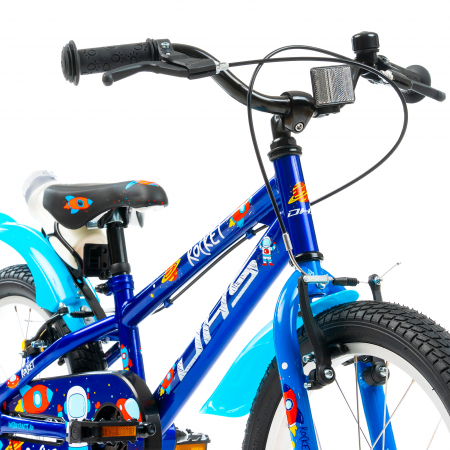 Bicicletta per bambini DHS Rocket - 18 Pollici, Blu [8]