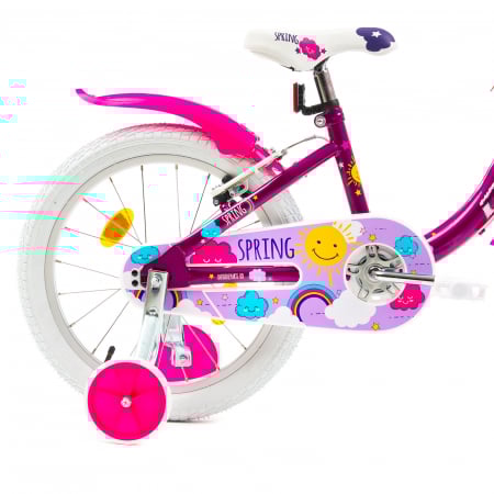 Kinderfahrrad DHS Spring - 18 Zoll, Violett [4]