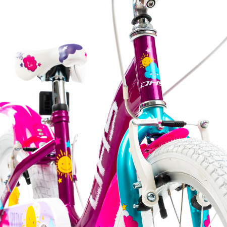 Kinderfahrrad DHS Spring - 18 Zoll, Violett [9]