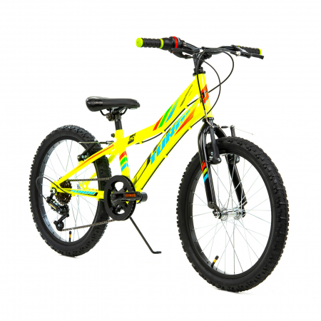 Bicicleta Copii DHS Turbo - 20 Inch, Verde [1]
