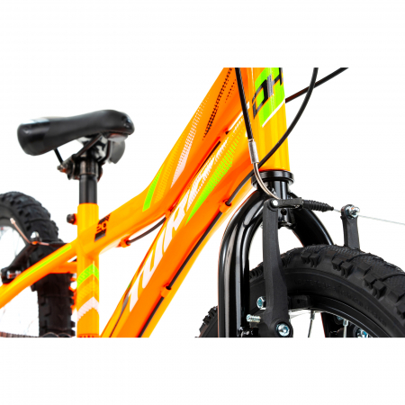 Bicicleta Copii DHS Turbo - 20 Inch, Portocaliu [5]