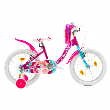 Kids Bike DHS Unicorn - 20 Inch, Blue [0]