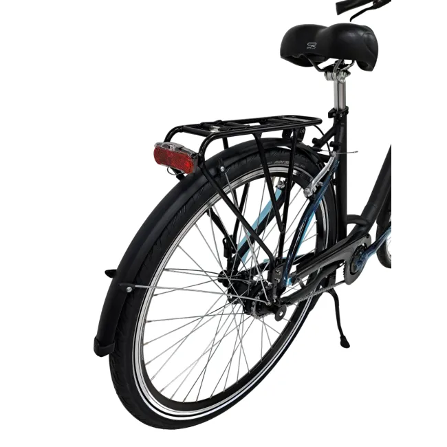 Bicicletta da Città Kieler – 28 Pollici, M, Grigio Scuro [5]