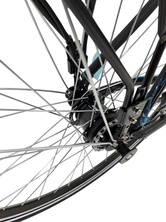 Bicicletta da Città Kieler – 28 Pollici, M, Grigio [7]