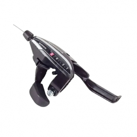 Manete schimbător - Maneta schimbator/frana dreapta 8 viteze Shimano Acera ASTEF652RV8AL, 2050 mm, negru