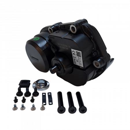 Motoare pentru biciclete electrice - Motor central e-bike city, 36V, 250W, 38T negru