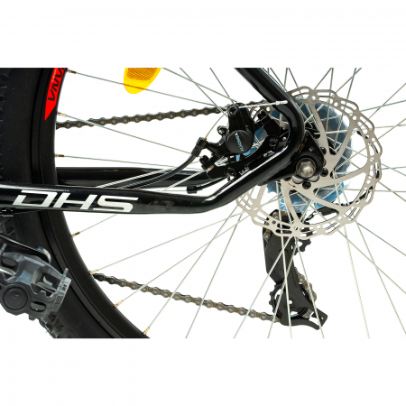 MTB Fahrrad Dhs 2605 - 26 inch, M, Schwarz/Rot [8]