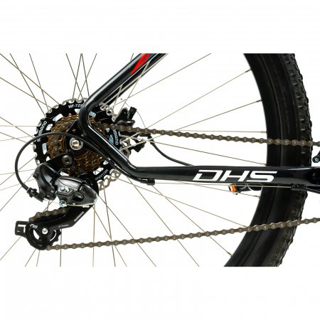 MTB Bike Dhs 2905 - 29 inch, M, Black-Red [7]