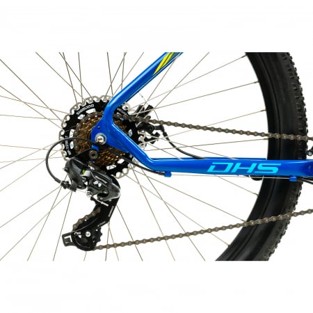 Bicicleta Mtb Dhs 2905 - 29 inch, M, Albastru-Galben [8]
