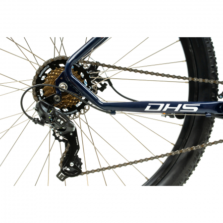 Bicicleta Mtb Dhs 2905 - 29 inch, M, Indigo/Rosu [6]