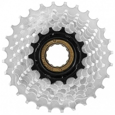 Fahrradteile - Mehrfach-Freilauf MFM2A 6DS, 6-Gang, 14-16-18-21-24-28 Zähne – SunRace