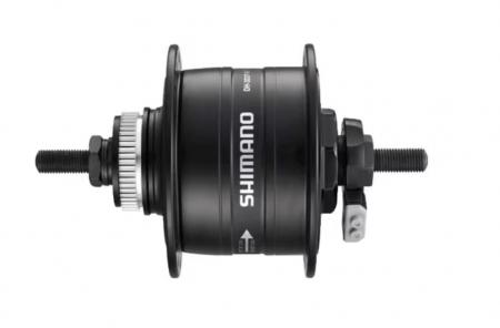 Butuci de roată - Butuc dinam ADH3D37DBL Shimano 36H, negru