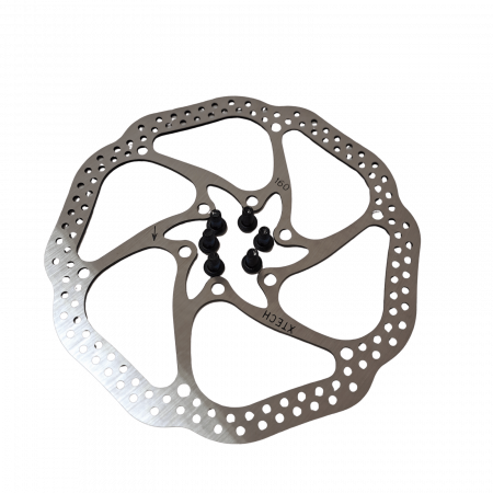 Mechanical brakes - Rear Disc Brake, 160 mm Rotor, IS Adapter and Screws Included, Black – Ningxia