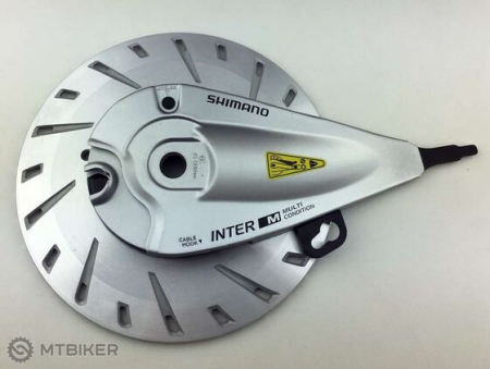 Rollenbremsen - Hintere Rollenbremse BR-IM81-R, Bremskraft: HYPER, für SG-8R, mit 7,2 mm Unterlegscheibe (für BC3/8), Bulk