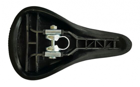 Sattel SI 163, Größe 235x140 mm, mit Klemme, schwarz – ABI. [2]