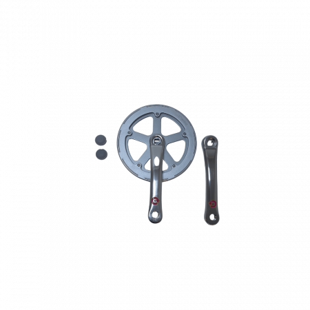 Cranksets - Chainring 44T 3/32'' Silver Crankset 44T 3/32''