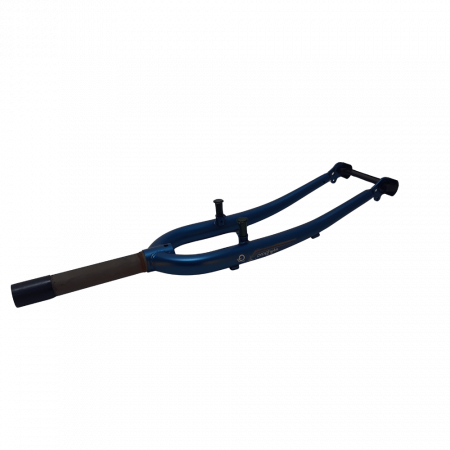Fahrradteile - Vorbau 1 1/8" x 165 mm mit Gewinde und Bolzen, Kabelführung, orange YS-7884 mit Prophete-Aufkleber