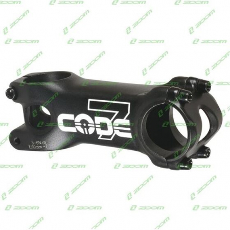 Steam - Stem TDS-RD701-8DFOV/ISO-R, -7° angle, for 31.8 mm handlebar, for 1 1/8" fork, 100 mm extension, alloy, matte black