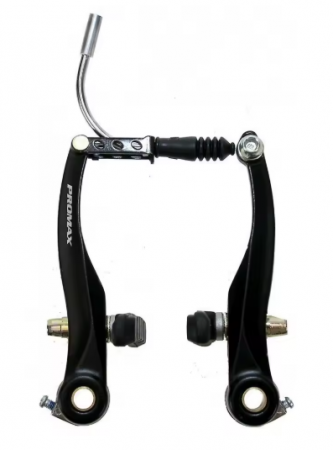 V-Brake - 108 mm alloy V-brake, with long spring, Promax logo, includes Dacro-Mate screws, large washer fixed inside, thin washer fixed outside – LEE CHI (TX117+EN-255)