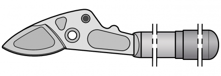 Foarfece la doua maini - Maner cu lama 231/1