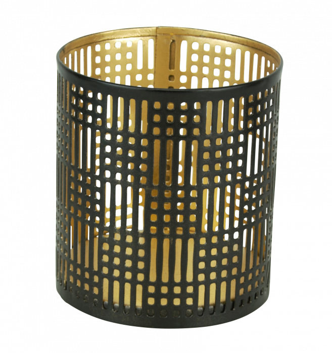 Arzator tamaie cu sita detasabila, model Geometric, 9 cm [2]