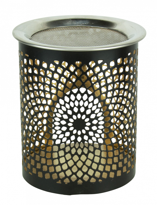 Arzator tamaie cu sita detasabila, model Mandala, 10 cm [2]